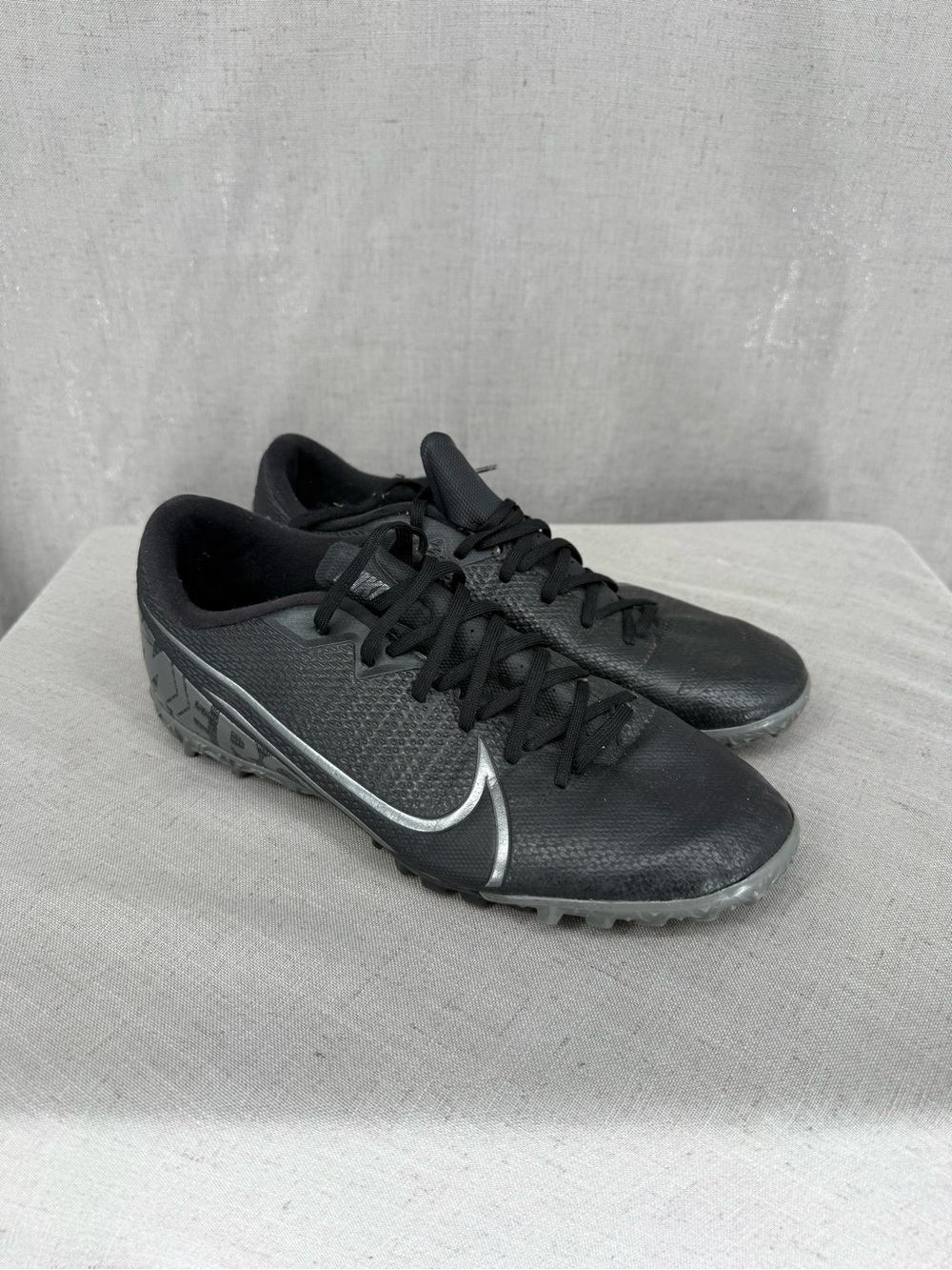 Nike Mercurial Vapor 13 Academy TF Soccer Shoes Mens Size 7  Black